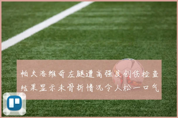 帕夫洛维奇左腿遭高强度创伤检查结果显示未骨折情况令人松一口气